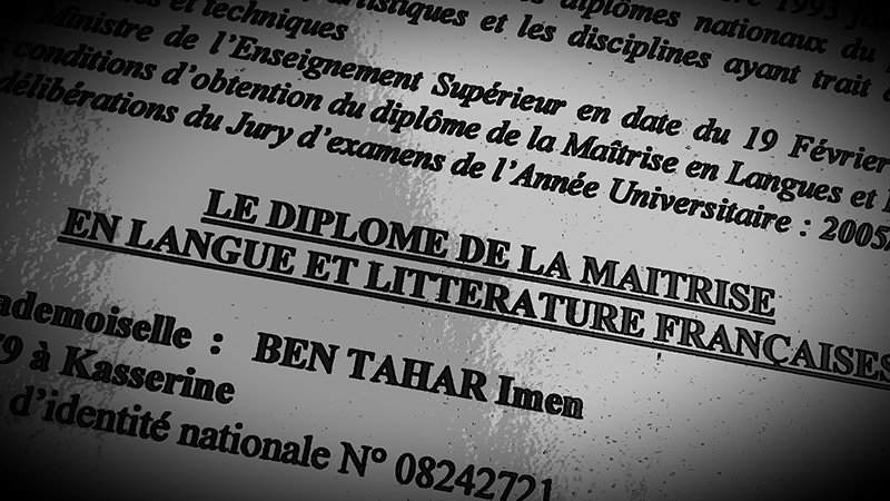 Imen ben sdira traducteur assermenté diplome